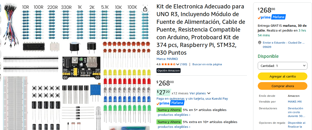 Kit Electrónica Básico