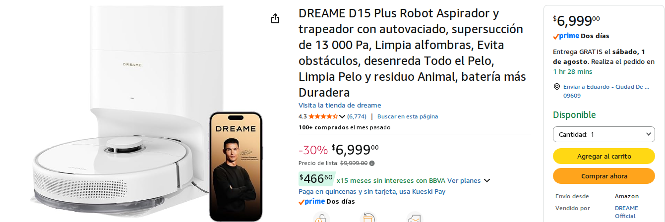 Robot Aspirador Trapeador
