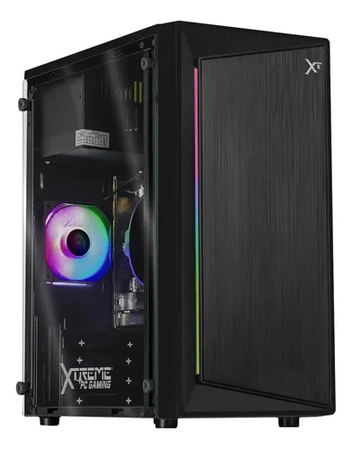 Computadora Escritorio Xtreme PC Gaming AMD Radeon Vega 7 Ryzen 5 5600GT 16GB SSD 500GB WIFI Black rendimiento básico para juegos casuales, trabajo y estudio