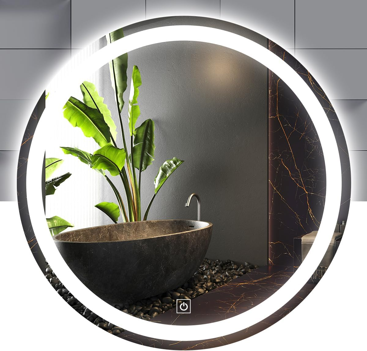 Espejo Redondo LED
